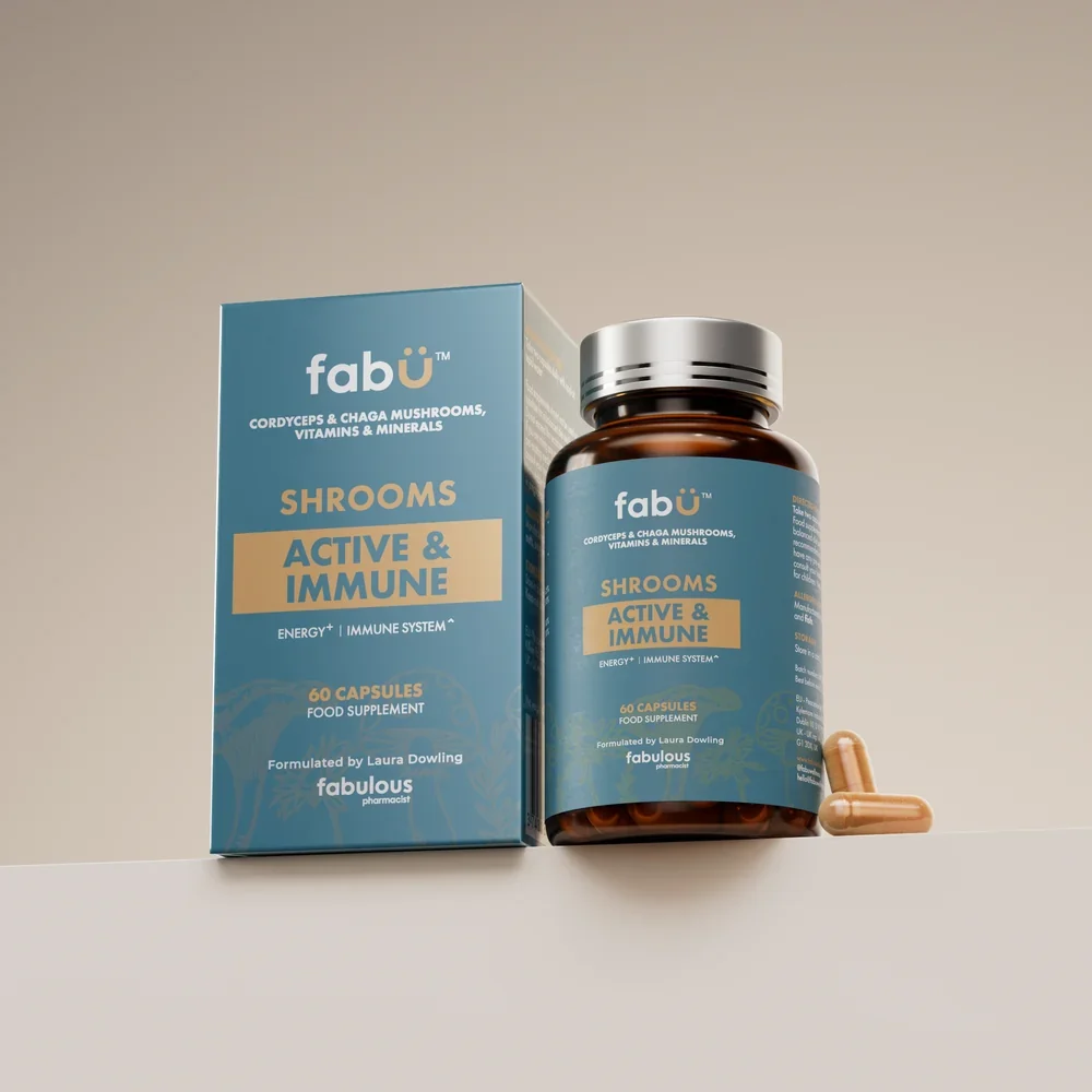 fabU SHROOMS ACTIVE & IMMUNE- Lillys Pharmacy and Health Store