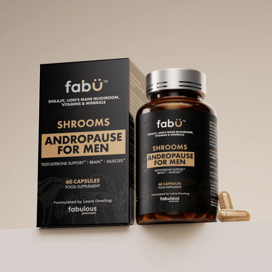 fabU Shrooms Andropause For Men 60's- Lillys Pharmacy and Health Store