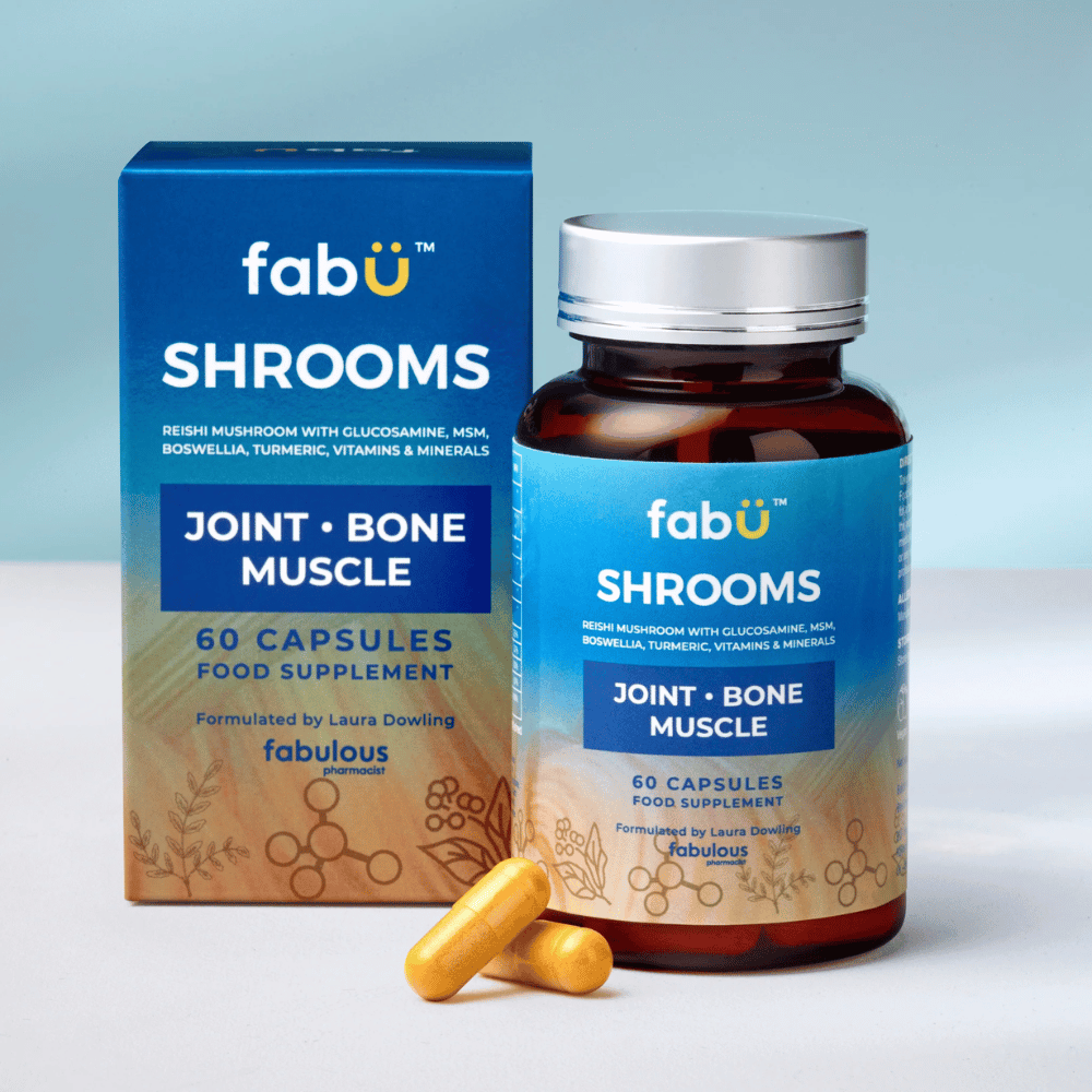 fabU Shrooms Joint-Muscle-Bone 60 Caps- Lillys Pharmacy and Health Store