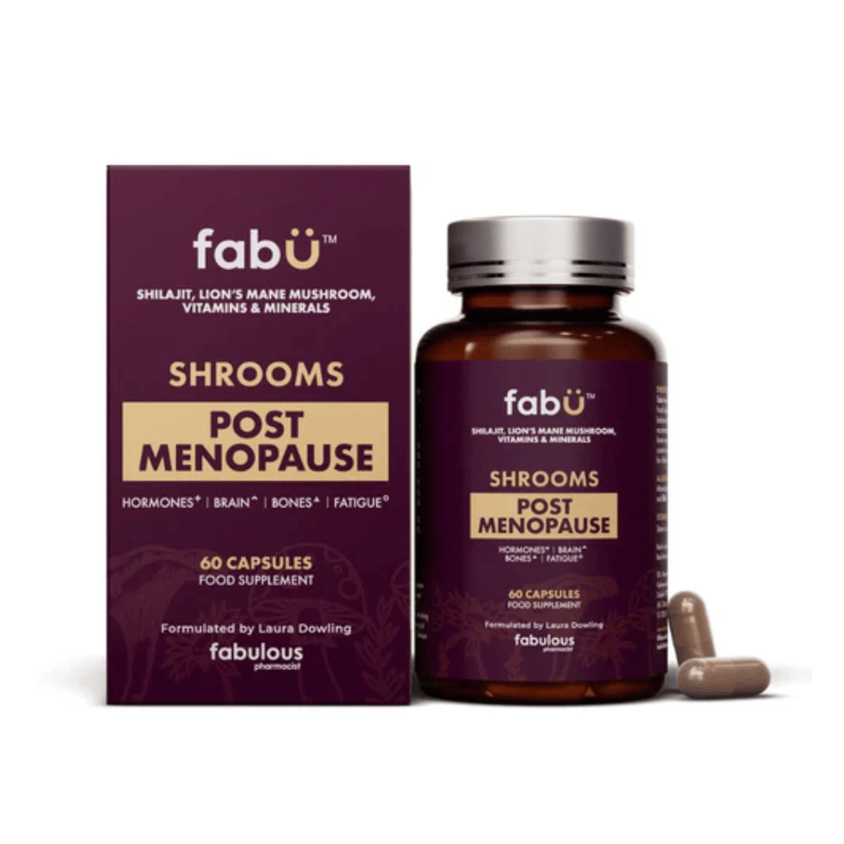 fabU Shrooms Post Menopause 60 Caps- Lillys Pharmacy and Health Store