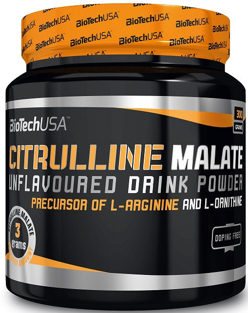 BioTechUSA Citrulline Malate, Green Apple - 300g
