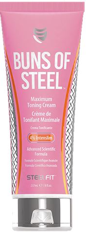 Pro Tan Buns of Steel - Maximum Toning Cream - 237 ml