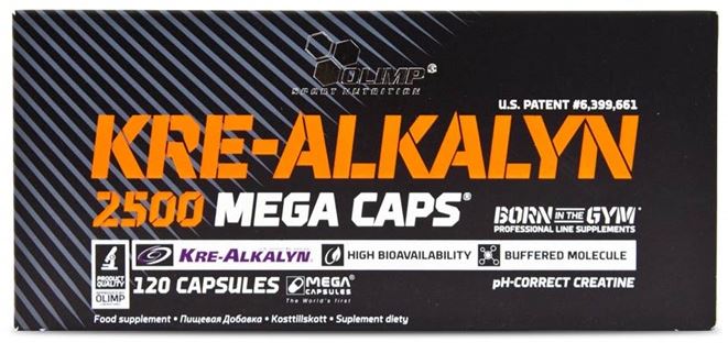 Olimp Nutrition Kre - Alkalyn 2500 Mega Caps - 120 caps
