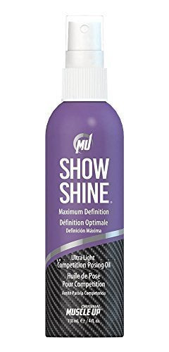 Pro Tan Show Shine, Maximum Definition Ultra Light Competition Posing Oil Spray - 118 ml