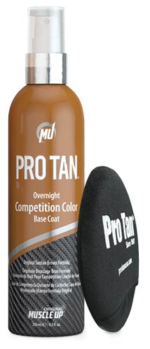 Pro Tan Overnight Competition Color Base Coat, (Spray With Applicator) - 250 ml