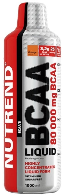 Nutrend BCAA Liquid, Orange - 1000 ml