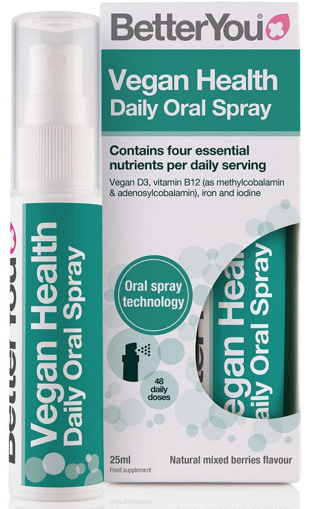 BetterYou Vegan Health Oral Spray - 25 ml