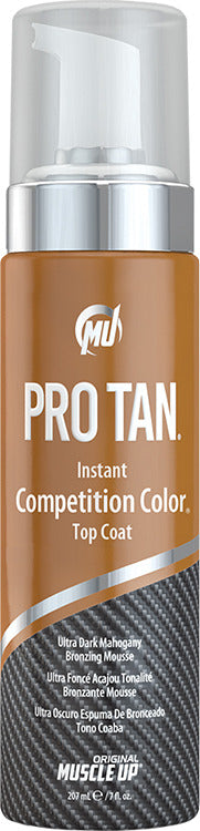 Pro Tan Instant Competition Color Top Coat, (Foam With Applicator) - 207 ml