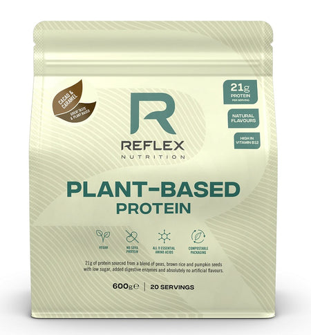 Reflex Nutrition Plant Based Protein, Cacao & Carmel - 600g