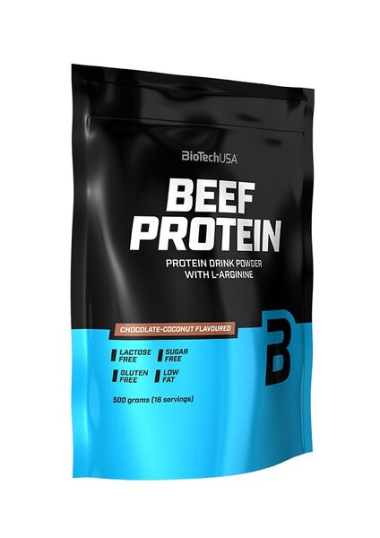 BioTechUSA Beef Protein, Vanilla Cinnamon - 500g