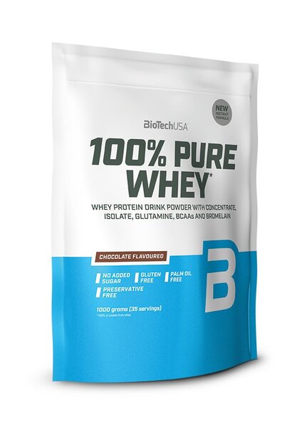 BioTechUSA 100% Pure Whey, Cookies & Cream - 1000g