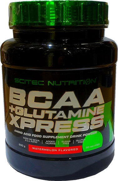 SciTec BCAA + Glutamine XPress, Watermelon - 600g