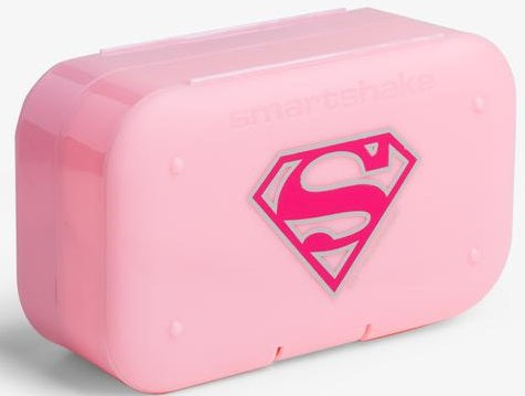 SmartShake Pill Box Organizer, 2 - pack - DC Supergirl