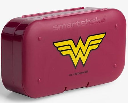 SmartShake Pill Box Organizer, 2 - pack - DC Wonderwoman