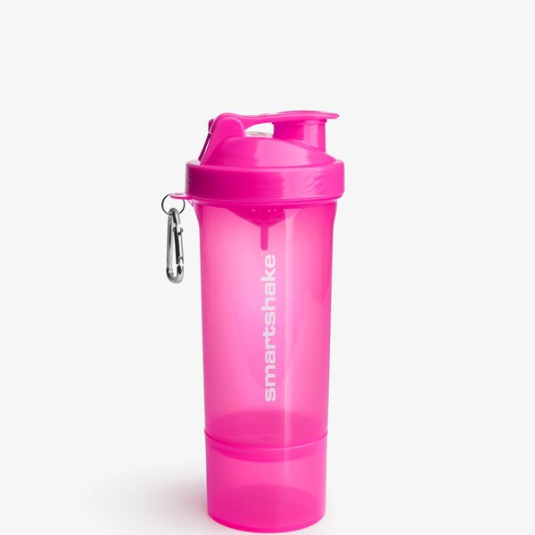 SmartShake Slim Series, Pink - 500 ml