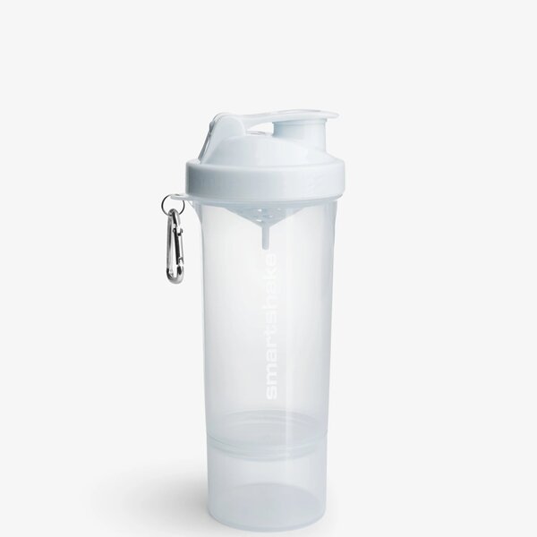 SmartShake Slim Series, White - 500 ml