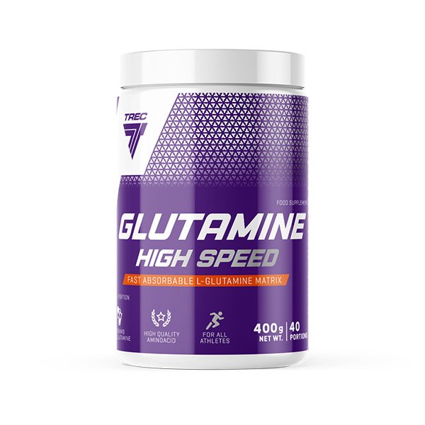 Trec Nutrition Glutamine High Speed, Cherry - Blackcurrant - 400g
