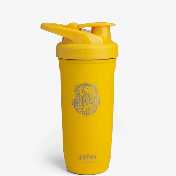 SmartShake Harry Potter Collection Stainless Steel Shaker, Hufflepuff - 900 ml