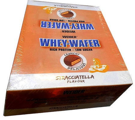 Weider Whey - Wafer, Stracciatella - 12 x 35g