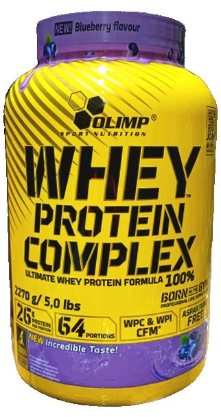 Olimp Nutrition Whey Protein Complex 100%, Blueberry (EAN 5901330066306) - 2270g