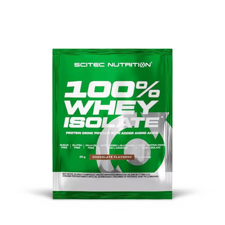 SciTec 100% Whey Isolate, Chocolate - 25g (1 serving)