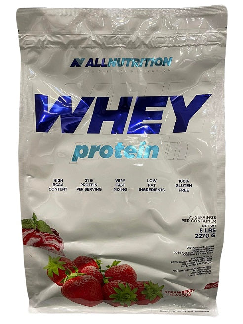 Allnutrition Whey Protein, Strawberry - 2270g