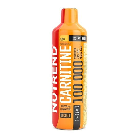 Nutrend Carnitine 100 000, Lemon - 1000 ml