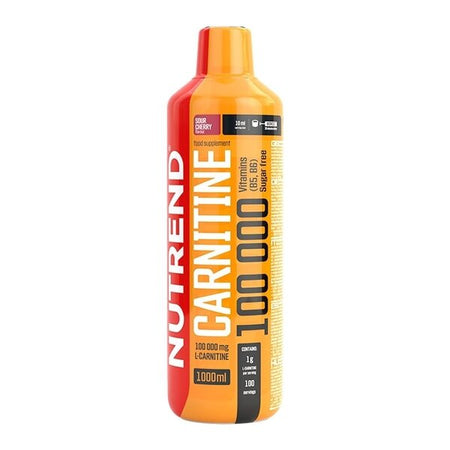 Nutrend Carnitine 100 000, Sour Cherry - 1000 ml