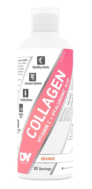 Dorian Yates Liquid Collagen + Vitamin C + Hyaluronic acid, Orange - 500 ml