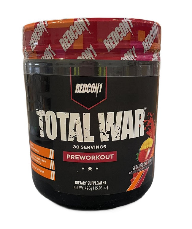 Redcon1 Total War - Preworkout, Strawberry Mango - 426g