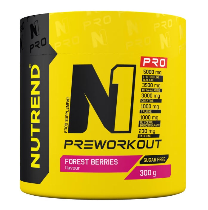 Nutrend N1 Pro Pre - Workout, Forest Berries - 300g