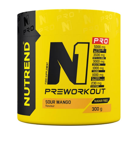 Nutrend N1 Pro Pre - Workout, Sour Mango - 300g
