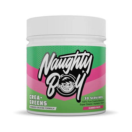 Naughty Boy Crea - Greens, Summer Fruits - 270g