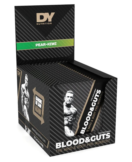 Dorian Yates Blood and Guts Sachets, Pear - Kiwi - 20 x 19g