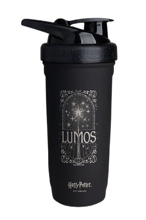 SmartShake Harry Potter Collection Stainless Steel Shaker, Lumos - 900 ml