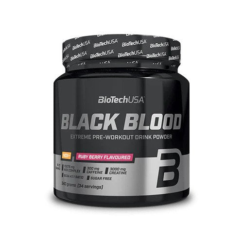 BioTechUSA Black Blood NOX+, Ruby Berry - 330g