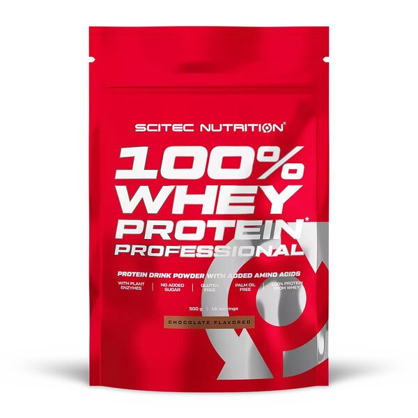 SciTec 100% Whey Protein Professional, White Chocolate - 500g
