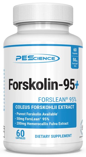 PEScience Forskolin - 95+ - 60 caps