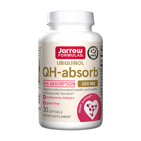 Jarrow Formulas Ubiquinol QH - absorb, 200mg - 30 softgels