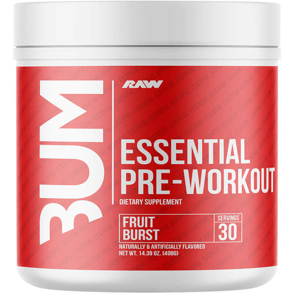 Raw Nutrition CBUM Essential Pre - Workout, Fruit Burst - 408g