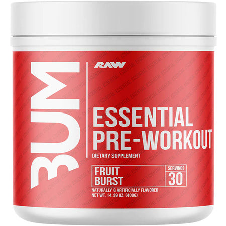 Raw Nutrition CBUM Essential Pre - Workout, Fruit Burst - 408g