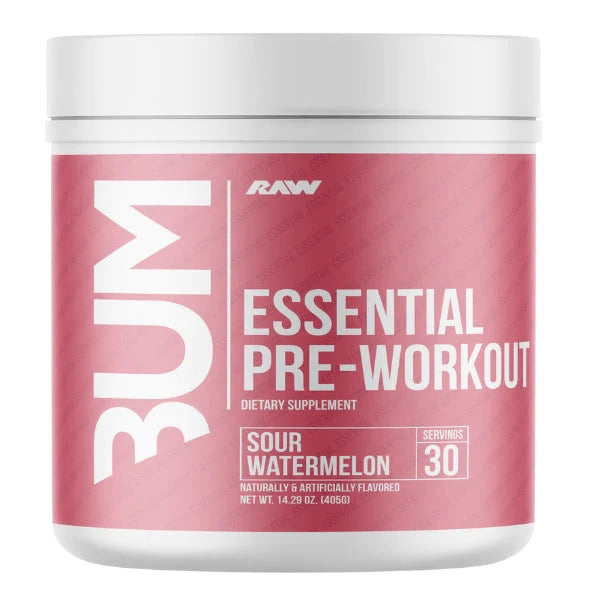 Raw Nutrition CBUM Essential Pre - Workout, Sour Watermelon - 405g