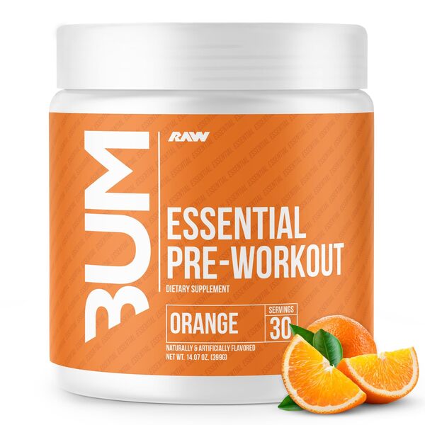 Raw Nutrition CBUM Essential Pre - Workout, Orange - 399g