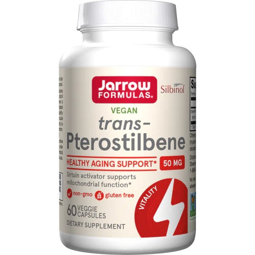 Jarrow Formulas trans - Pterostilbene, 50mg - 60 vcaps
