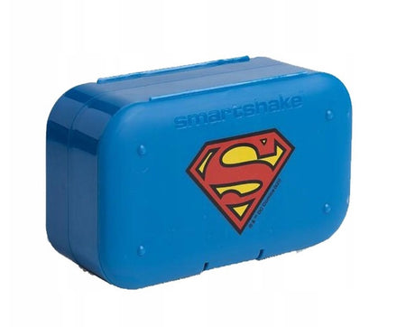 SmartShake Pill Box Organizer, 2 - pack - DC Superman