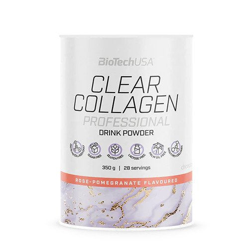 BioTechUSA Clear Collagen Professional, Rose - Pomegranate - 350g