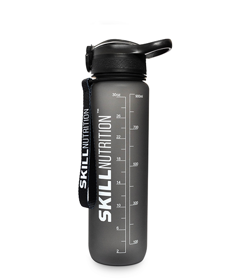 Skill Nutrition Accessories Skill Nutrition Bottle, Black - 1000 ml