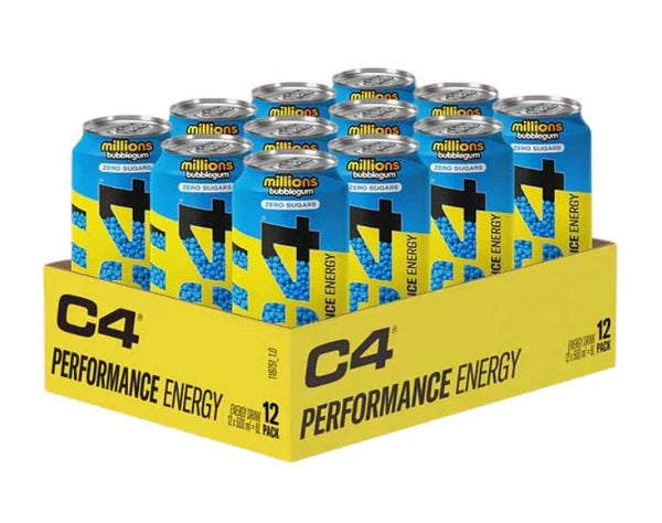 Cellucor C4 Performance Energy, Millions Bubblegum - 12 x 500 ml