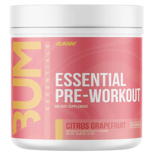 Raw Nutrition CBUM Essential Pre - Workout, Citrus Grapefruit - 411g