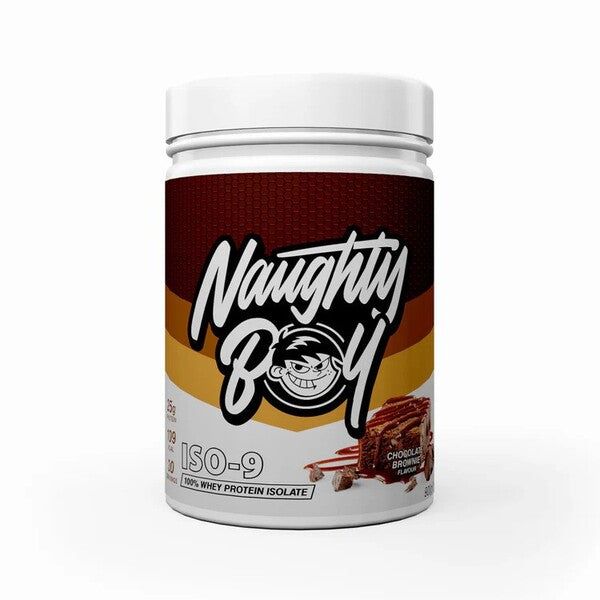 Naughty Boy Iso - 9, Chocolate Brownie - 900g